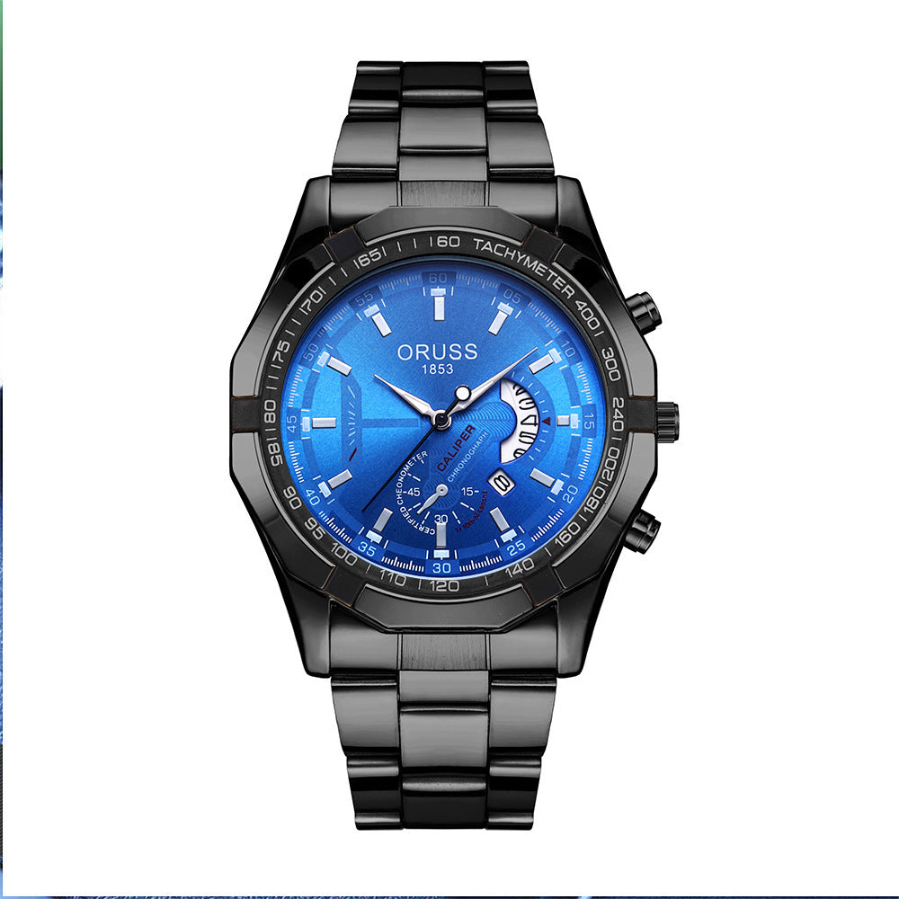 Automatic Movement Watch Men's Calendar Waterproof Luminous Watch